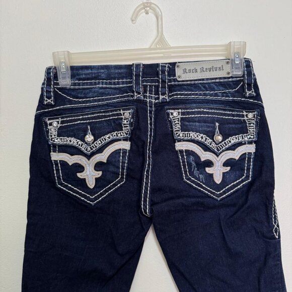 Rock Revival Women's May Skinny Jean Style E834353L Size 28 - Picture 7 of 10